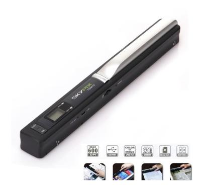 China TSN410 Portable Pen Scanner 900dpi LCD Document Scanner A4 Mini Size for sale