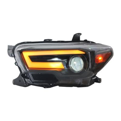 China Original Genuine Original Plastic Front Headlamp Led Headlight Installation Auto Parts For Toyota Tacoma 2016 2017 2018 2019 2020 2021 for sale