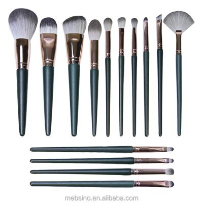 China Angular Blush Bling Effect High Quality Custom Synthetic Good Makeup Brushes for sale