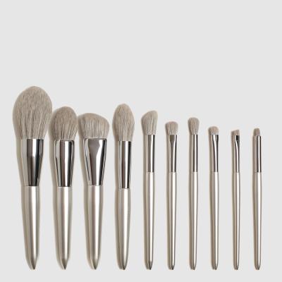 China Angular Blush Itembeeauty 10pcs Makeup Brush Set Private Label Cosmetics Makeup Brushes for sale