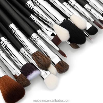 China Angular Blush 19 Pieces Professional Eyebrow Brush Make Up Eye Brush for sale