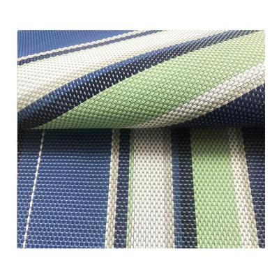 China Stain Resistant PVC COATED WOVEN MESH FABRICTO FURNITURE OUTDOOR Patio Furniture for sale