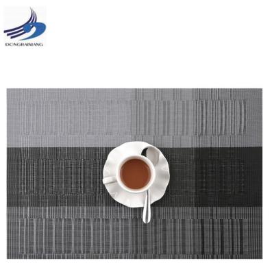 China Sustainable PVC Place Mats Dining Table Place Mats Chilewich Place Mats for sale