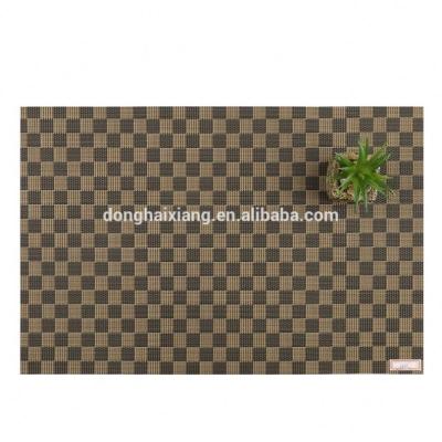 China Damier ebene design sustainable place mat for sale