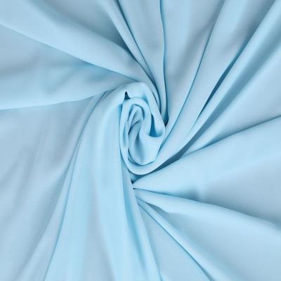 China Shrink-Resistant Woven African Blue 100d Chiffon Fabrics By The Yard for sale