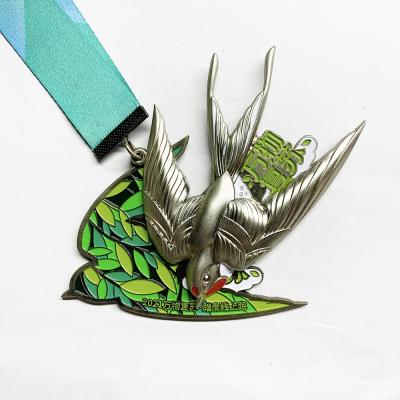 China Custom China Metal 3D Medal Events Finisher Award Sports Marathon Medals Gold Badge for sale