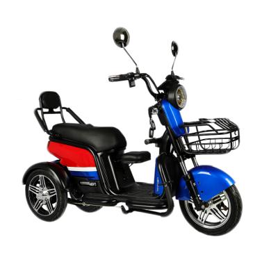 China 500w motor passenger tricycle 500w pedal electric tricycle differiential wheel electric scooter tricycles for sale