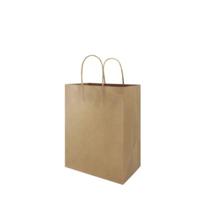 China Business& Kraft Paper Bags Shopping Bags Bulk Cheap Custom Shopping Handle Bag for sale