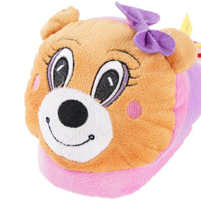 China New Design Winter Women Slippers Cartoon Soft Plush Home Women's Animal Slippers Damping for sale