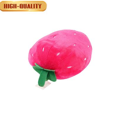 China Terylene Pillow Cover Backing Strawberry Cushion Cover For Hotel Home Office for sale