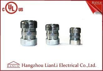 China Steel IMC 3/4 Compression Coupling Rigid Conduit Adaptor Electro Galvanized for sale