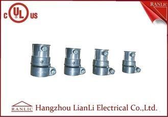 China EMT TO Flexible Conduit Connector Zamak Set Screw Connector Customized for sale