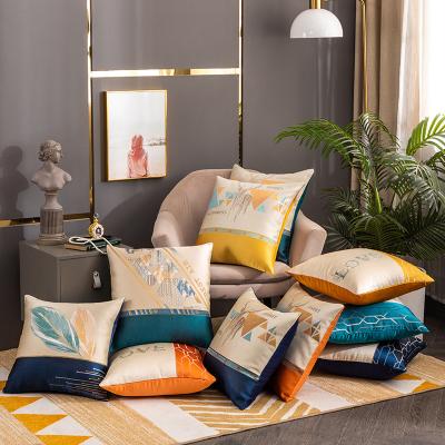 China High Density Jacquard Modern Design Luxury Soft Home Decoration Cushion Waterproof for sale