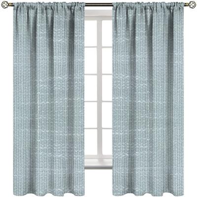 China Memory Luxury Linen Fabric Curtain Fabric Living Room Curtains Fabric Running Blackout for sale