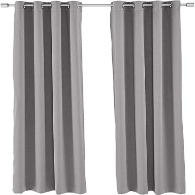 China High Various Blackout Color Shading Plain Dyed Softest Blackout Hotel Curtain for sale