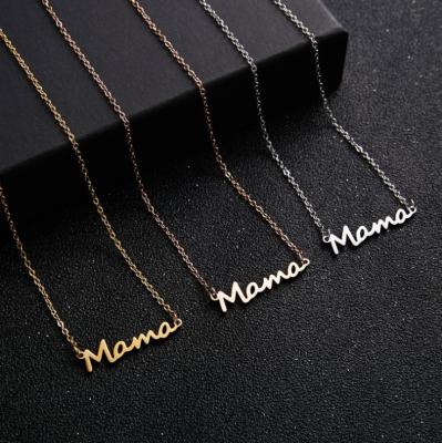 China Vintage Custom Name S925silver Personalized Necklace Mom Necklace for sale