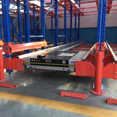 China Q235B Competitive Price Steel Heavy Duty Pallet Radio Shuttle Racking System for sale