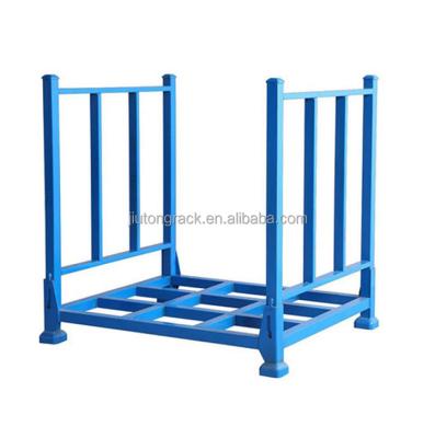 China High Corrosion Protection 5 Vertical Folding Stacking Racks Tire Storage Racks For Sale for sale