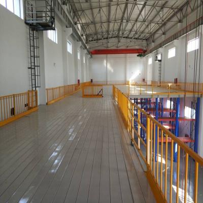 China Corrosion Protection Heavy Duty Mezzanine Racking , Steel Mezzanine Floor Warehouse Shelving Platform for sale