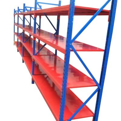 China Corrosion Protection 2000Wx2000Hx600D-Heavy Duty Long Span Storage Shelving With 4 Tiers Included for sale