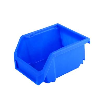 China Shelf Storage Or Stand Alone Stackable PP Parts Stackable Hanging Plastic Storage Bins For Sale for sale