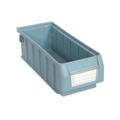 China Sustainable warehouse plastic storage box with dividers for screws for sale