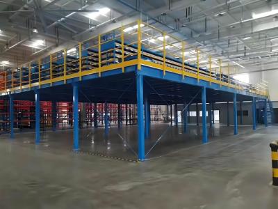 China Manufacturer Industrial Warehouse Rack Shelf Mezzanine Storage Shelving Steel Platform Mezzanine Floor Racking System for sale