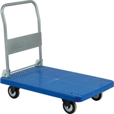 China Steel Structure Trolley Steel Trolley 800kg Heavy Duty Foldable Cargo Trolley Cart Storage for sale