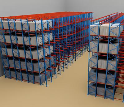 China Industrial OEM Steel Drive In Storage Racking For Warehouse Solution System Of Coldroom for sale