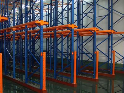 China Single Deep Pallet Rack Double Deep Warehouse Pallet Rack Forklift Pick Up for sale