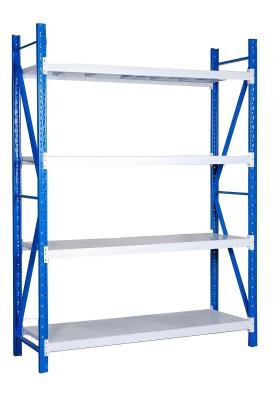 China Q235 Warehouse Pallet Storage Racks Industrial Supermarket Storage Medium Duty Rack for sale