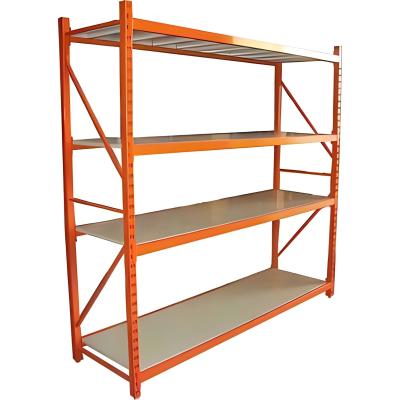 China Pallet Medium Duty Storage Racks Adjustable Metal Racking With Longspan for sale