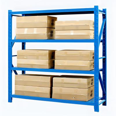 China Light / Medium Duty Metal Rack For Industrial Factory Garage Warehouse Storage Shelf for sale