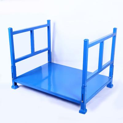 China DI-AO Manufacturer Heavy Duty Warehouse Foldable Tire Pallet Steel Rack for sale