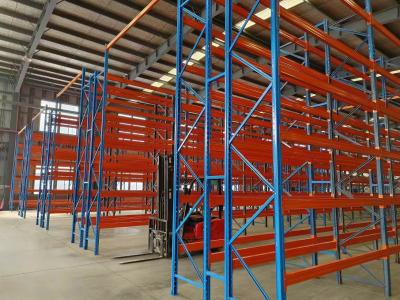 China Steel Display Shelving Heavy Duty Shelves Structure Metal Rack New Warehouse Storage Racks for sale