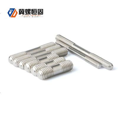 China Stainless Steel 304 / 316 DIN835 Stainless Steel Double End Studs M8 / M14 / M20 for sale