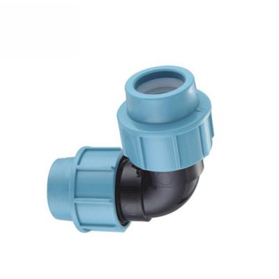 China Wholesale HDPE High Quality Corrosion Resistant High Pressure Compression Greenhouse Plastics PP Plastic Pipe Fittings for sale