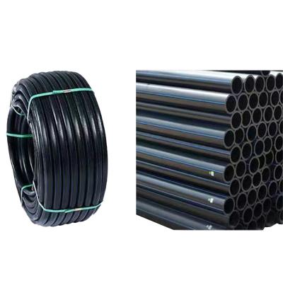 China 20mm Black Color PE Roll Pipe Irrigation Water Pipe HDPE Pipe Soft Price List for sale