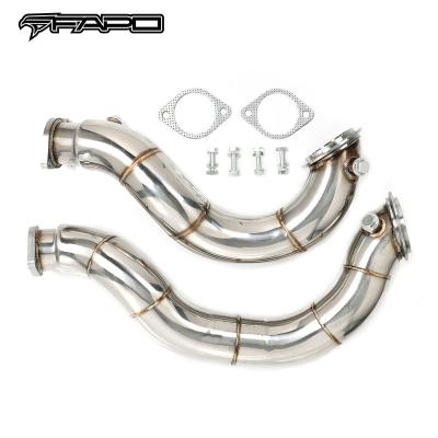 China BK11 RACING TURBO EXHAUST DOWNPIPE FOR BMW N54 3.0L 135i 335i E82 E90 E91 E92 E93 07-13 135I for sale