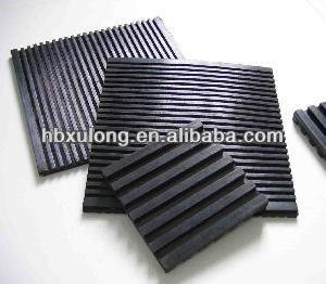 China Custom Anti Vibration Isolation Pad Pads / Vibration / Groove Rubber Pads Any Size for sale