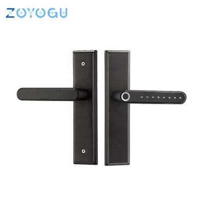 China Home Hotel Apartments Office Digital Code Smart Biometric Fingerprint Lock Keyless Handle Stainless Steel Material Indoor Lock for sale