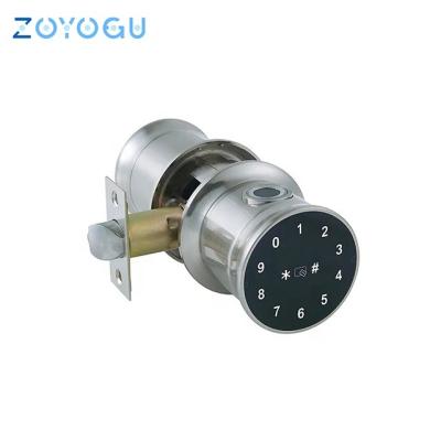 China Home Hotel Apartments Office TTLock APP Smart Locks Deadbolt Door Knob Lock Fingerprint Keyless Indoor Lock for Home Apartment for sale