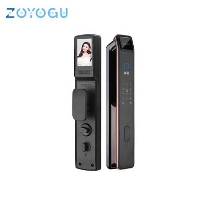 China Home Hotel Apartments Office High Quality Security OEM Face Recognition Smart Home Fingerprint Door Lock With TUYA WIFI for sale