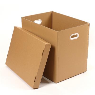 China Recycled Materials Custom logo top mailing shipper paper corrugated box for sale