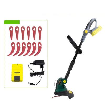 China 20v Handle 20v Li-ion Telescopic Mini Cordless Lawn Mower Grass Trimmer Electric Grass Trimmer Cutter With Telescopic Handle for sale