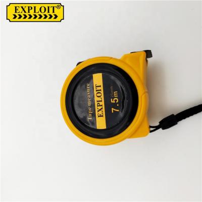 China OEM 7.5M Multi Functional Custom Duty Ruler Tape Measures Pocket Factory Price Steel Tape Heavy Measuring Tape Heavy for sale