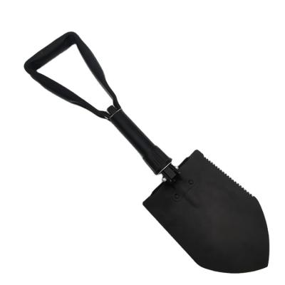 China Custom Foldable Garden Shovel Multitool Garden Tool Survival Shovel Carbon Steel Portable Folding Camping Shovel for sale