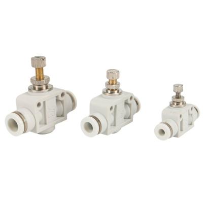 China XAKJ General Adjustable PA Air Flow Speed ​​Control Valve Pressure Regulator Throttle Valve Air Duct Trims for sale