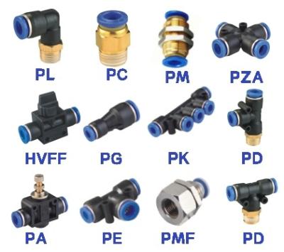 China XAKJ Blue Plastic Pneumatic Tee Tube-to-Tube Adapter Overall PE 3 Push-to-Connect Pneumatic Tube Fitting Connector for sale