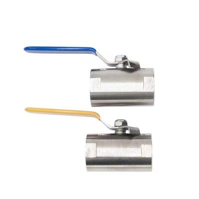 China High Temperature Steam Female Thread Switch Valve 201/304 Stainless Steel Ball Valve for sale